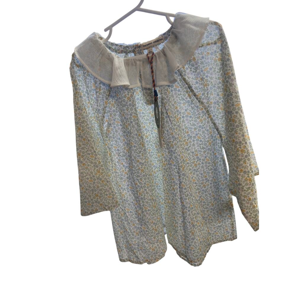 The Sunday Collective floral blouse